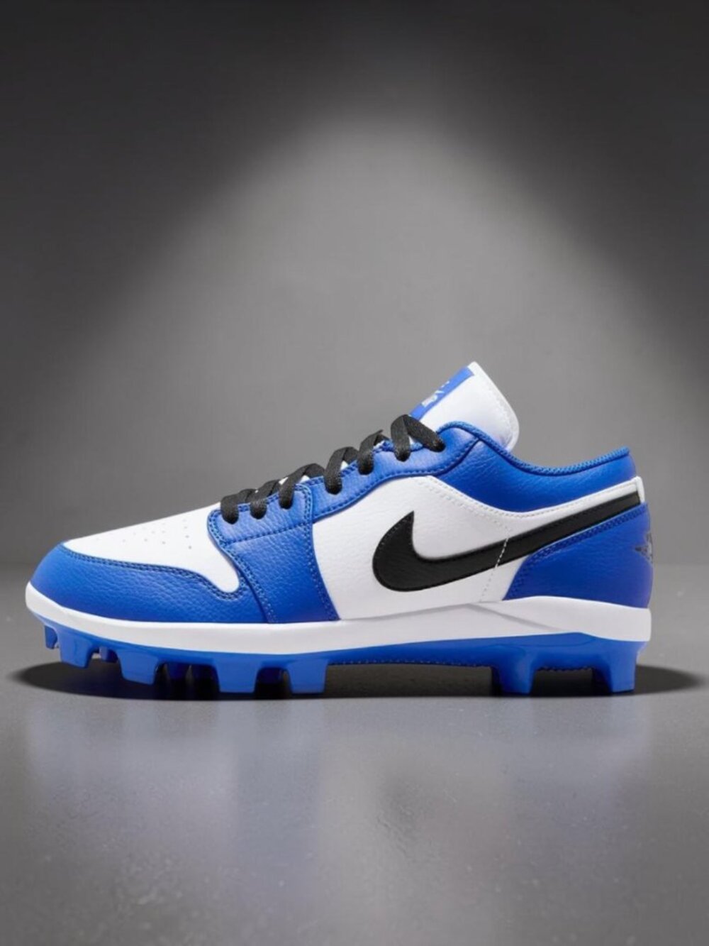 Air Jordan 1 Retro MCS Low Game Royal Mens Baseball Cleats Size 12.5 CJ8524 411